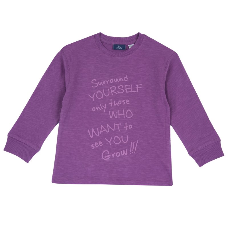 T-SHIRT LONG SLEEVE - LIGHT PURPLE
