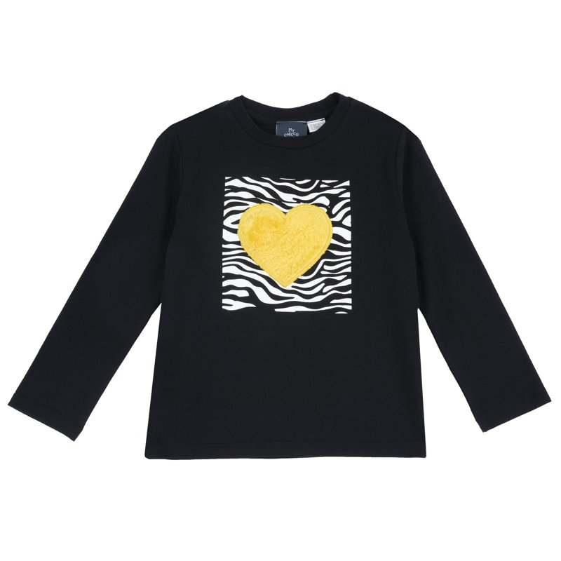 T-SHIRT LONG SLEEVE - BLACK