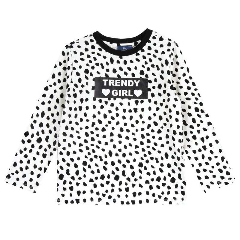 T-SHIRT LONG SLEEVE - NATURAL PRINTED