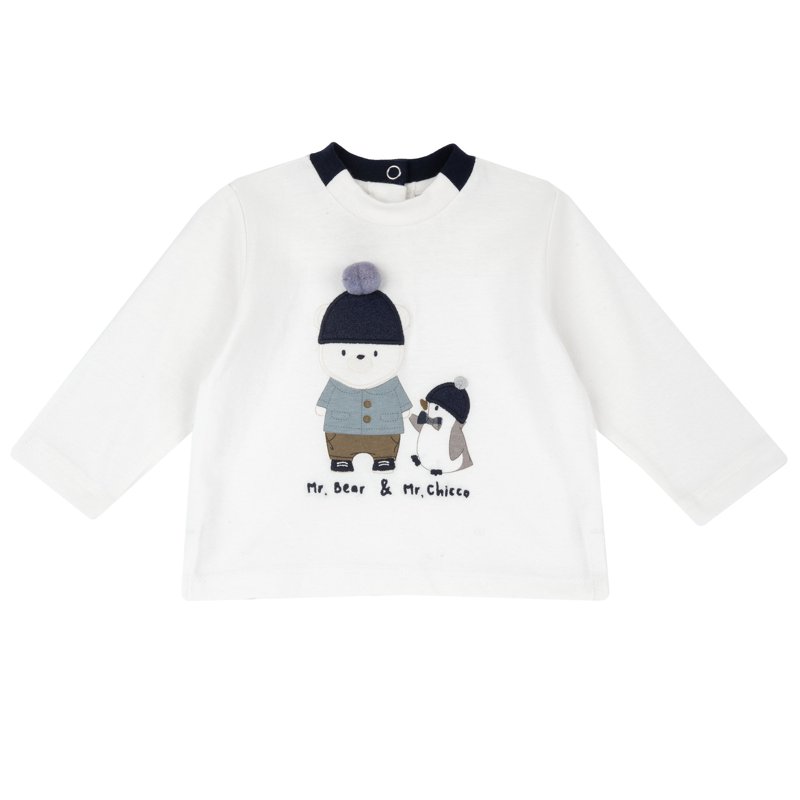 T-SHIRT LONG SLEEVE - WHITE