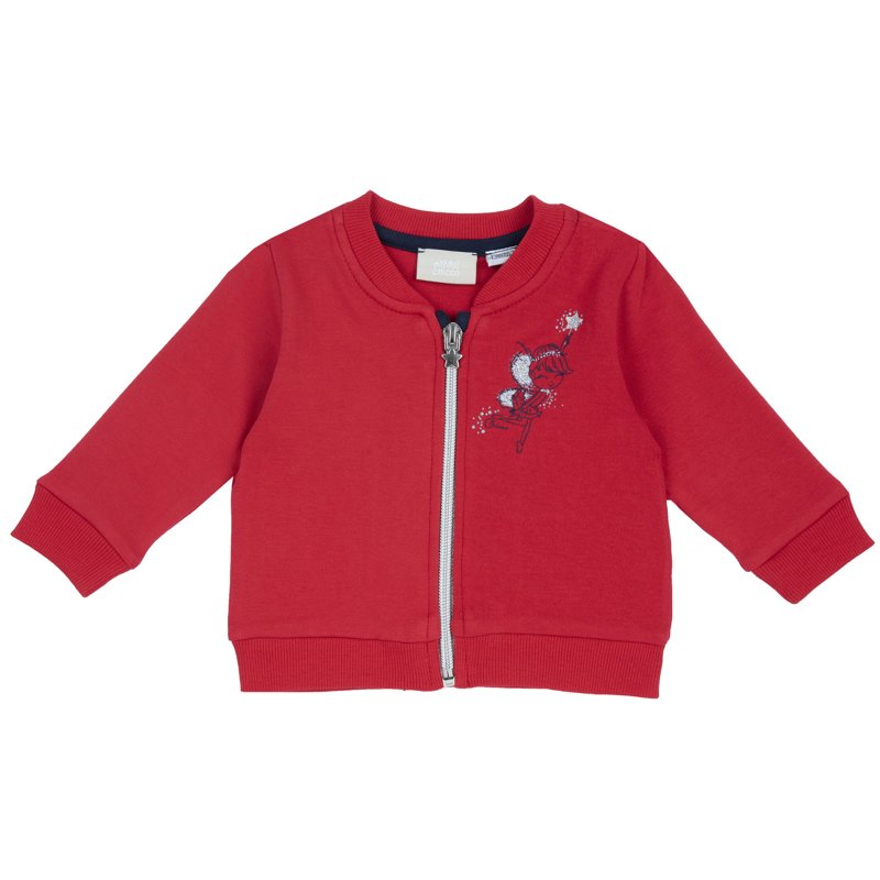 CARDIGAN - MEDIUM RED