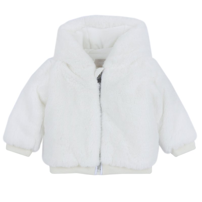 FUR COAT - WHITE