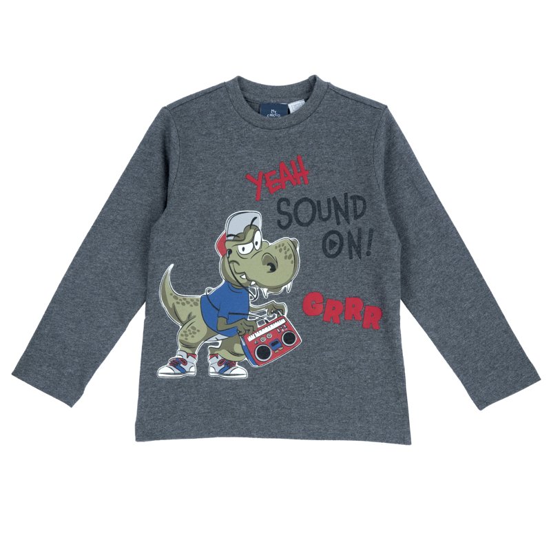 T-SHIRT LONG SLEEVE - MEDIUM GREY