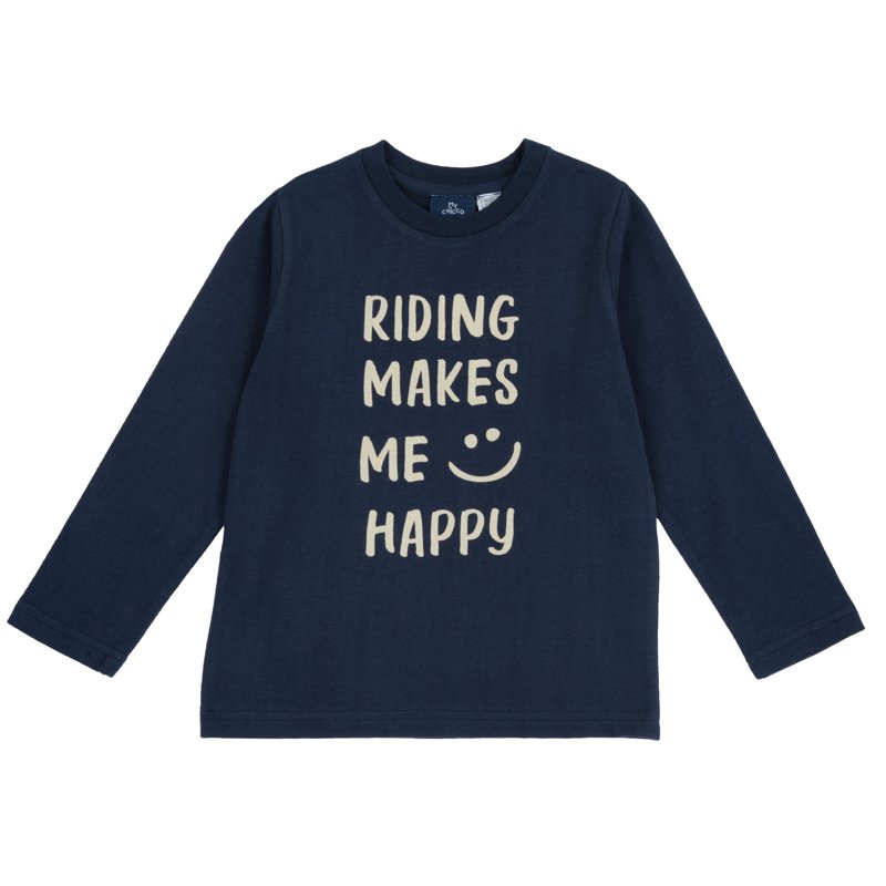 T-SHIRT LONG SLEEVE - DARK BLUE