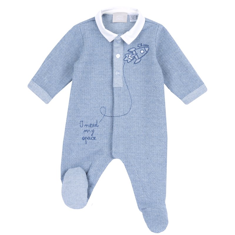 JUMPSUIT - DARK BLUE/LIGHT BLUE