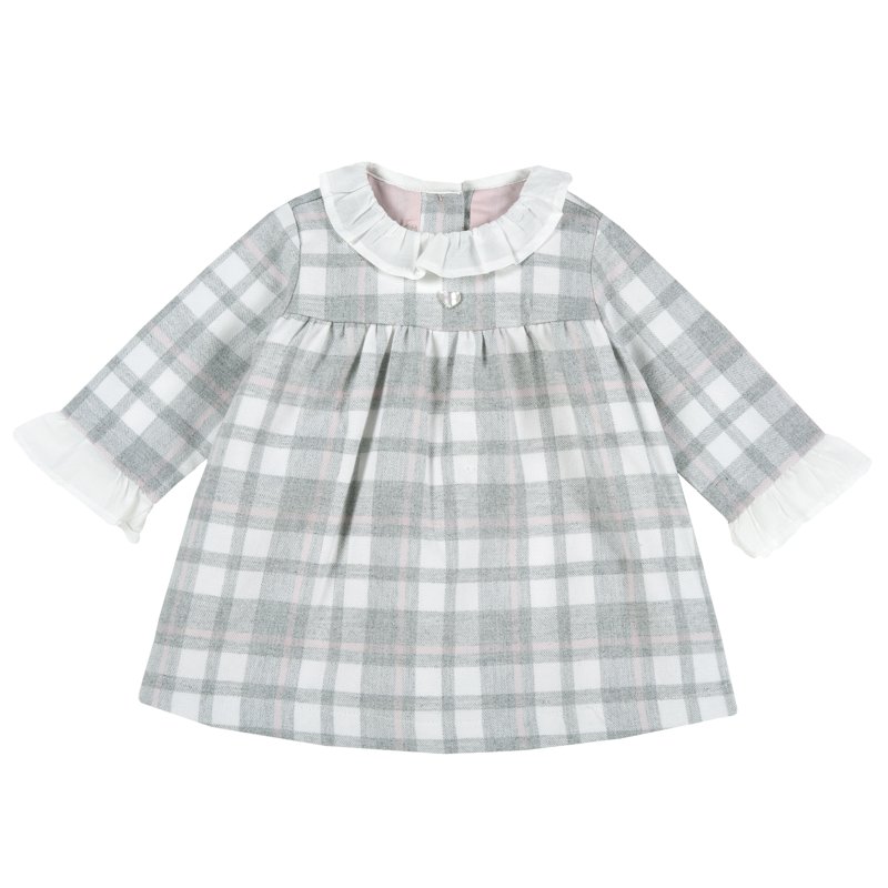 DRESS LONG SLEEVE - MEDIUM GREY