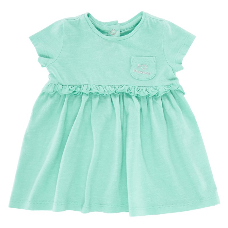 DRESS SHORT SLEEVE - LIGHT GREEN