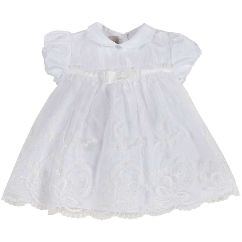 DRESS SHORT SLEEVE - WHITE