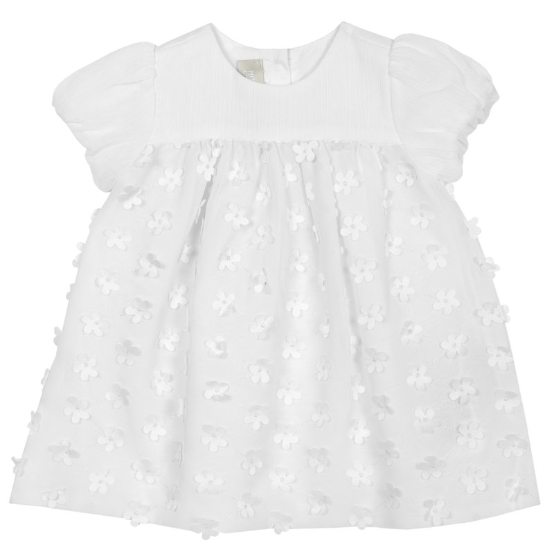 DRESS SHORT SLEEVE - WHITE