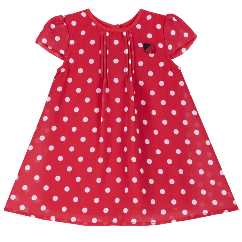 DRESS SLEEVELESS - RED PRINTED