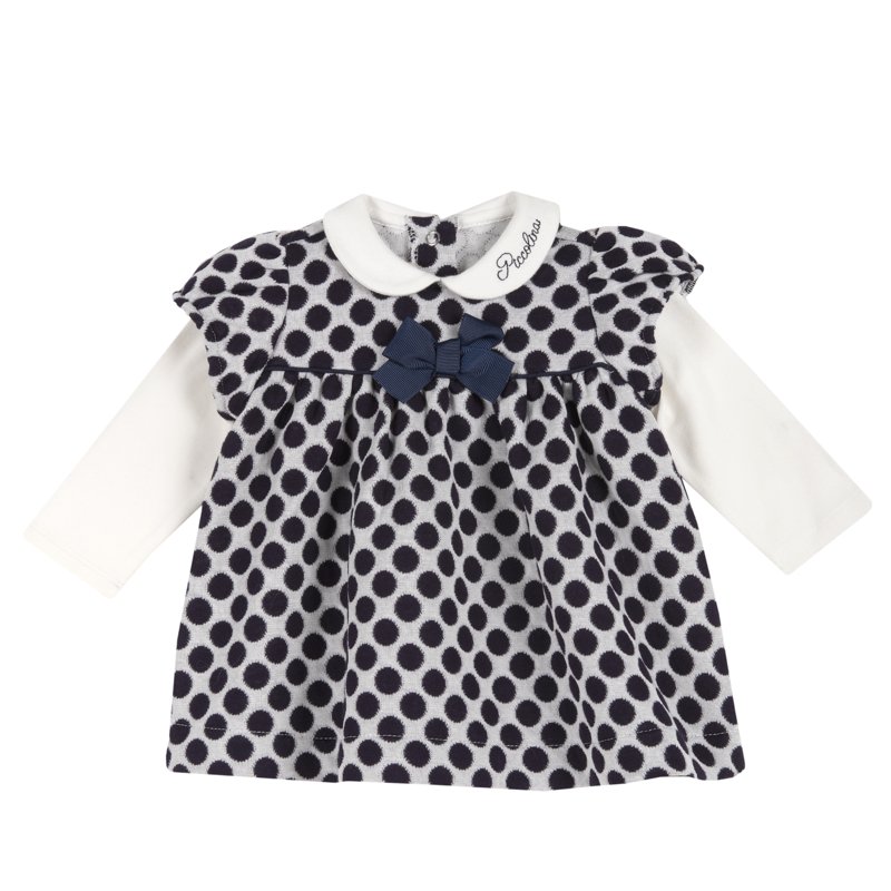 DRESS LONG SLEEVE - DARK BLUE