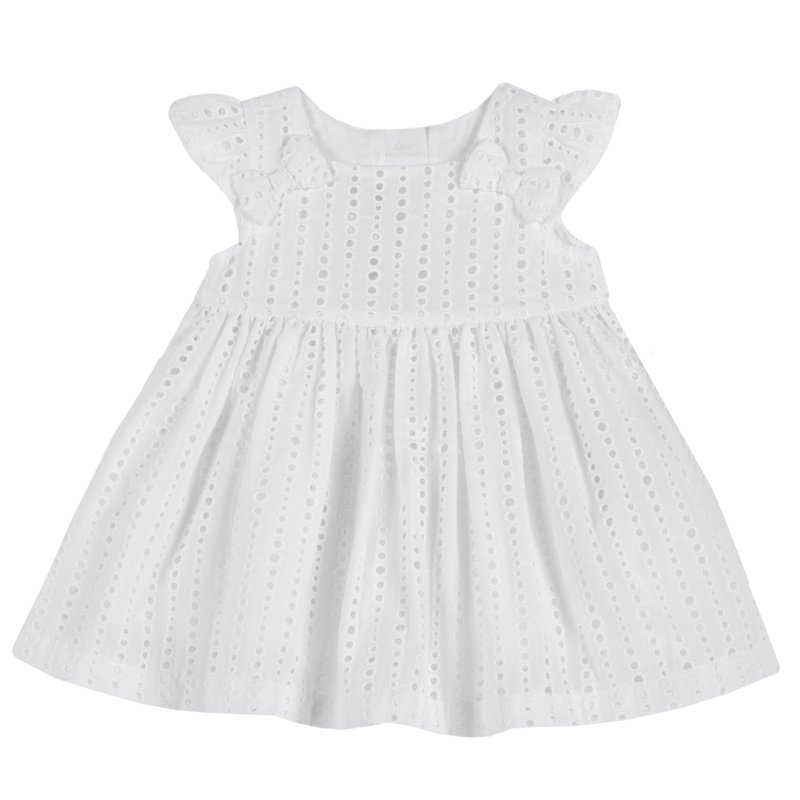 DRESS SLEEVELESS - WHITE