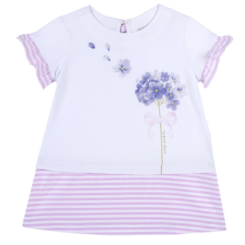 DRESS SHORT SLEEVE - LIGHT PINK