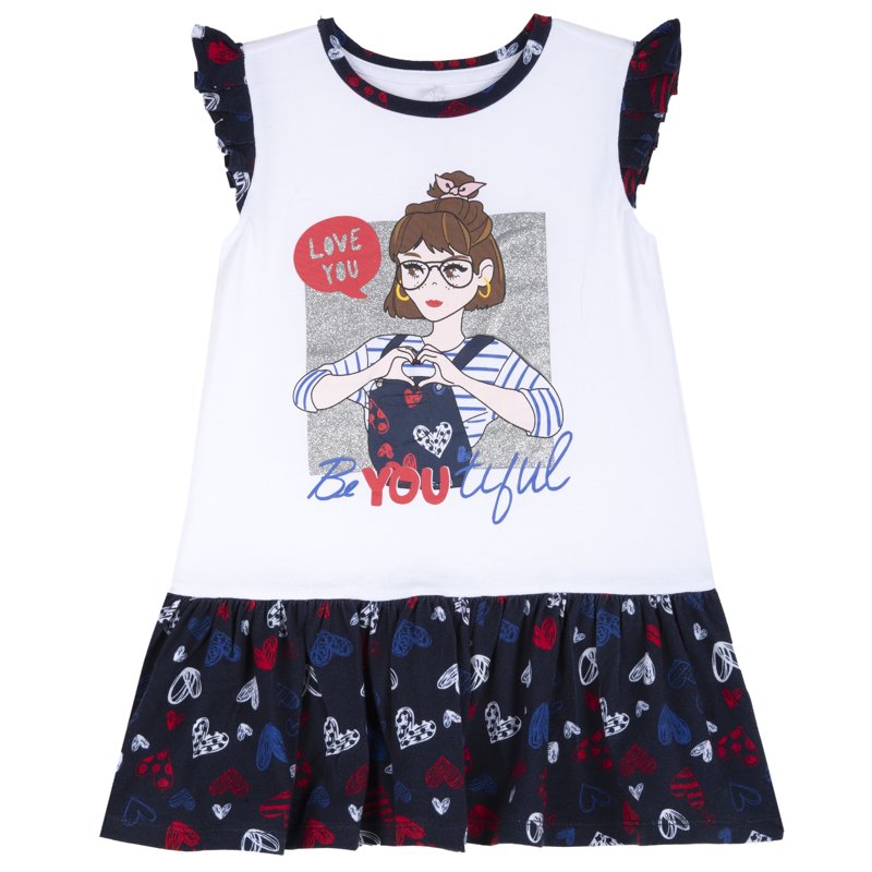 DRESS SLEEVELESS - WHITE