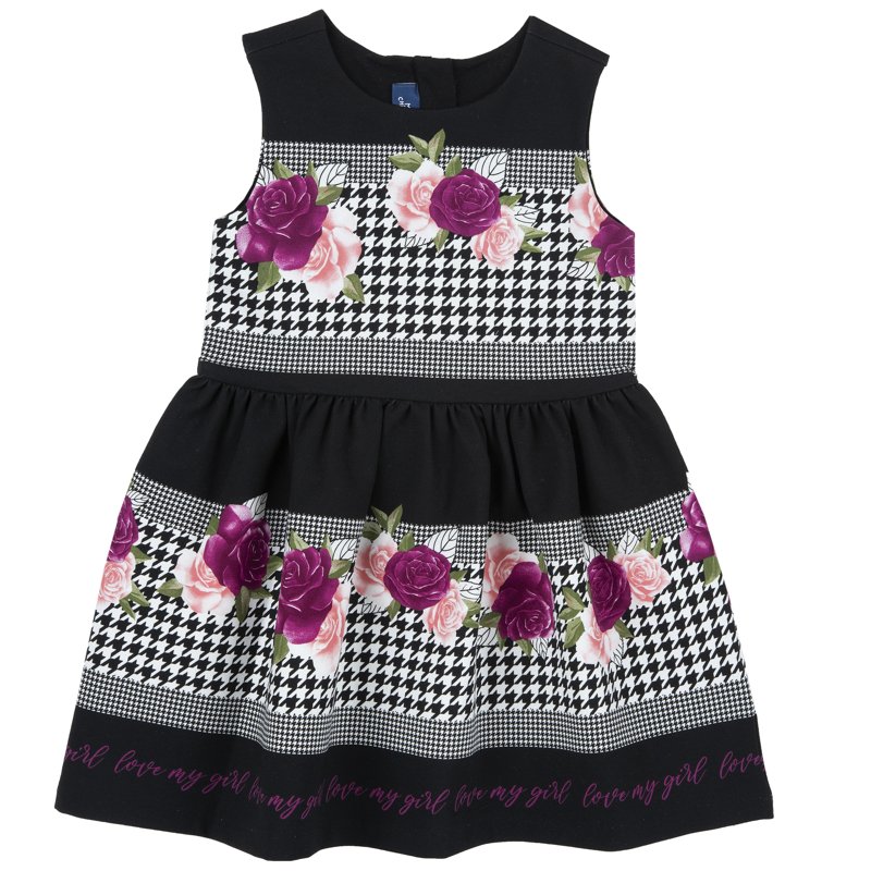 DRESS SLEEVELESS - BLACK