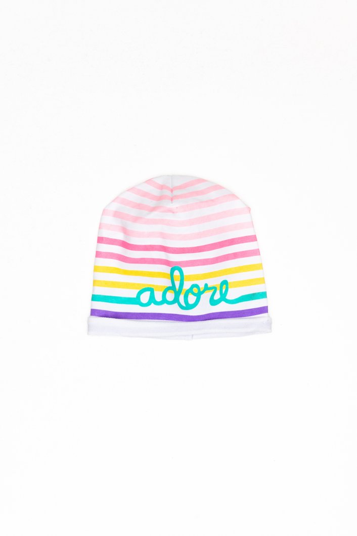 HAT - WHITE/PINK