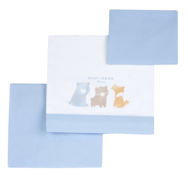 SET 3: 2 SHEET + PILLOWCASE - NATURAL