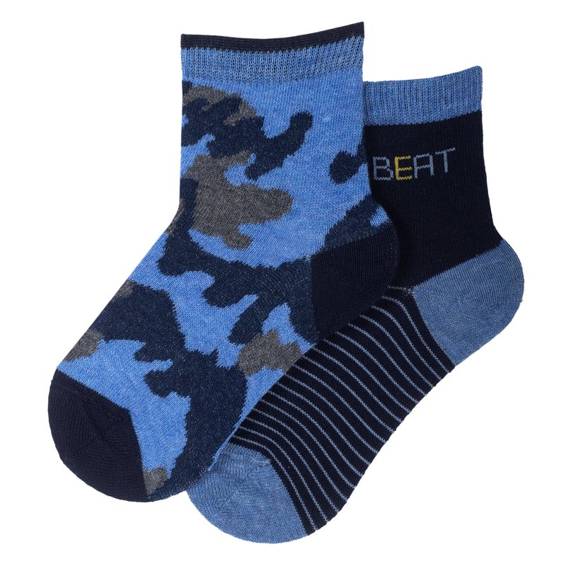 SOCKS 2 PACK - MEDIUM BLUE