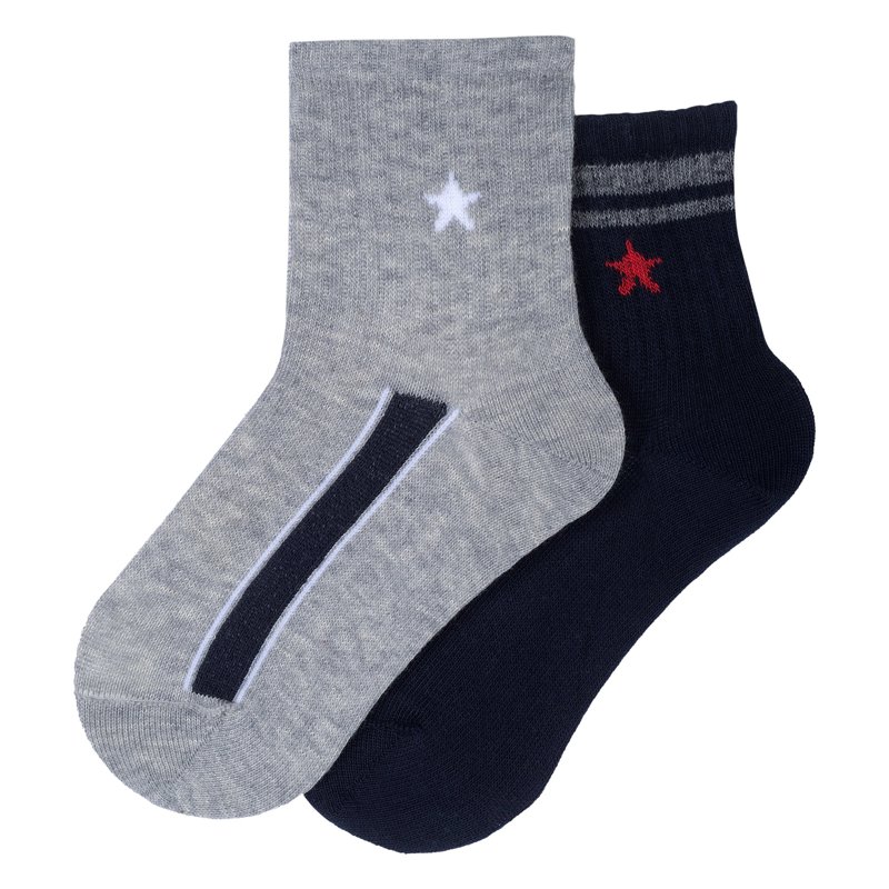 SOCKS 2 PACK - DARK GREY
