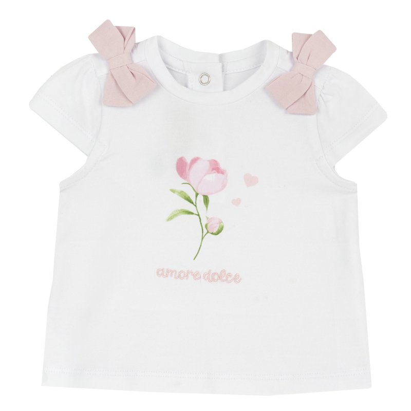 T-SHIRT SHORT SLEEVE - WHITE