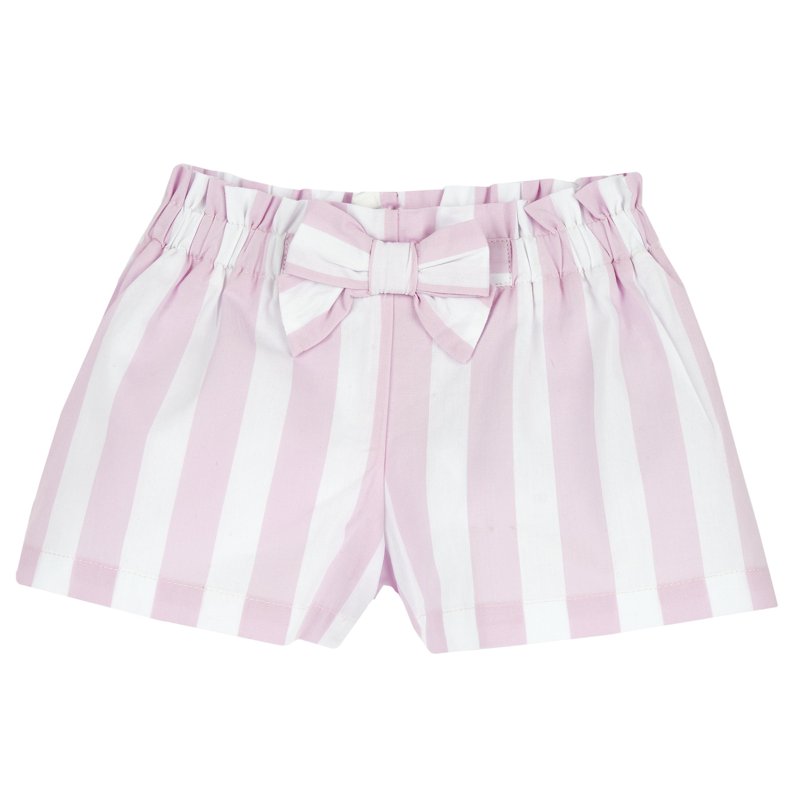 SHORTS - WHITE/PINK