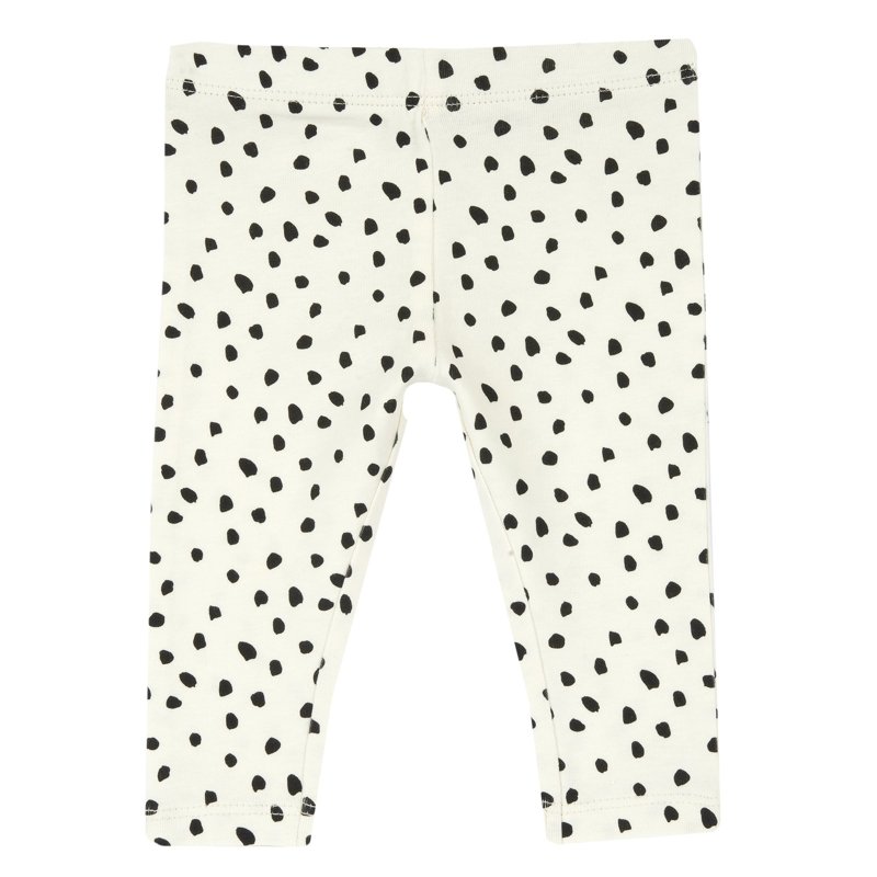 LEGGINGS - WHITE/BROWN