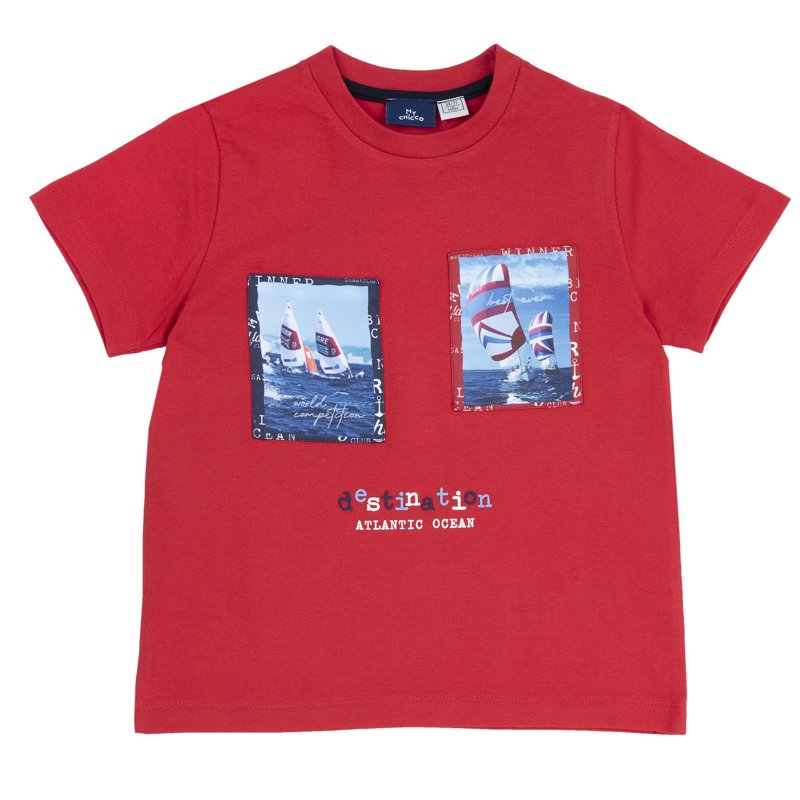 T-SHIRT SHORT SLEEVE - MEDIUM RED