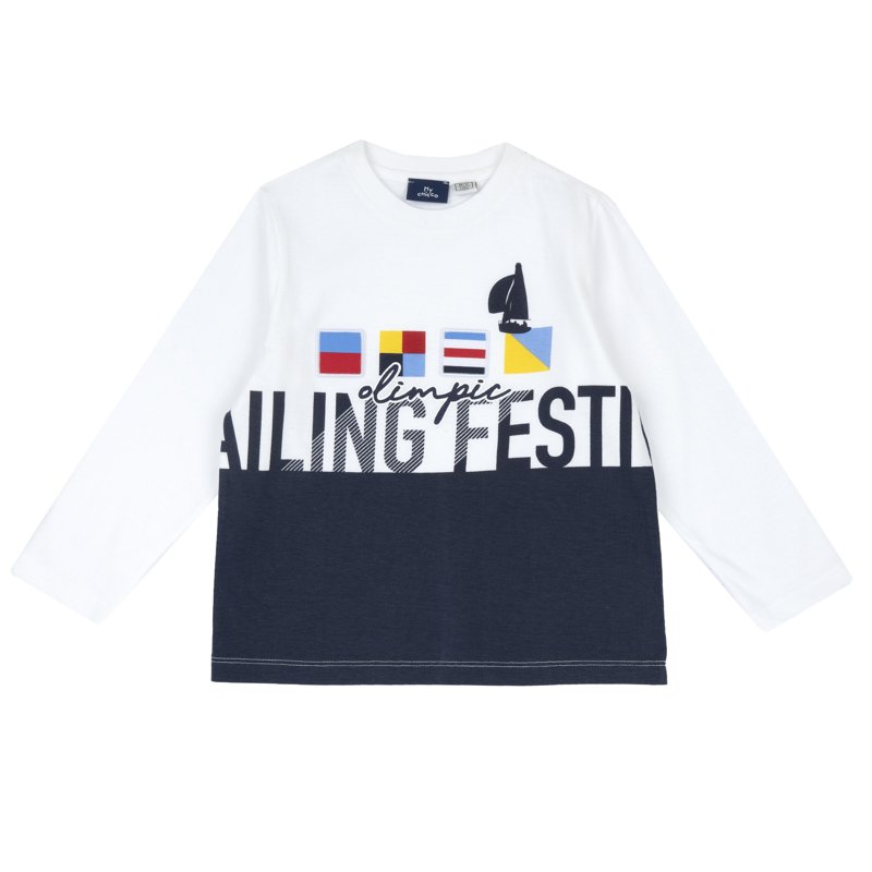 T-SHIRT LONG SLEEVE - WHITE