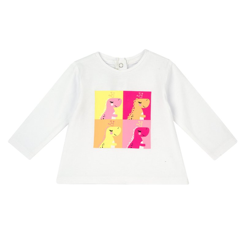 T-SHIRT LONG SLEEVE - WHITE