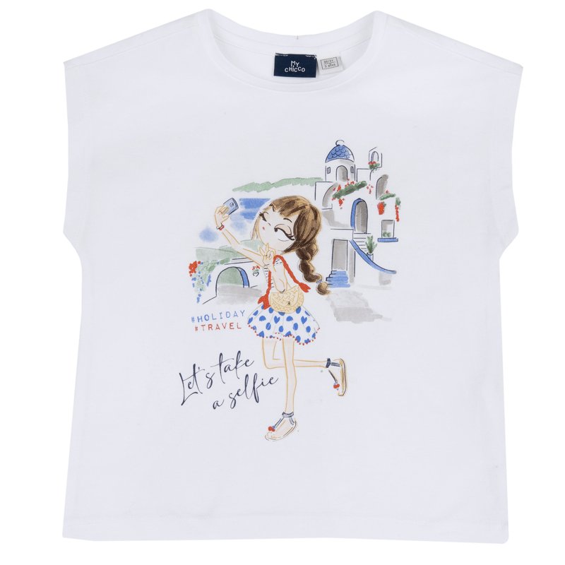 T-SHIRT SHORT SLEEVE - WHITE