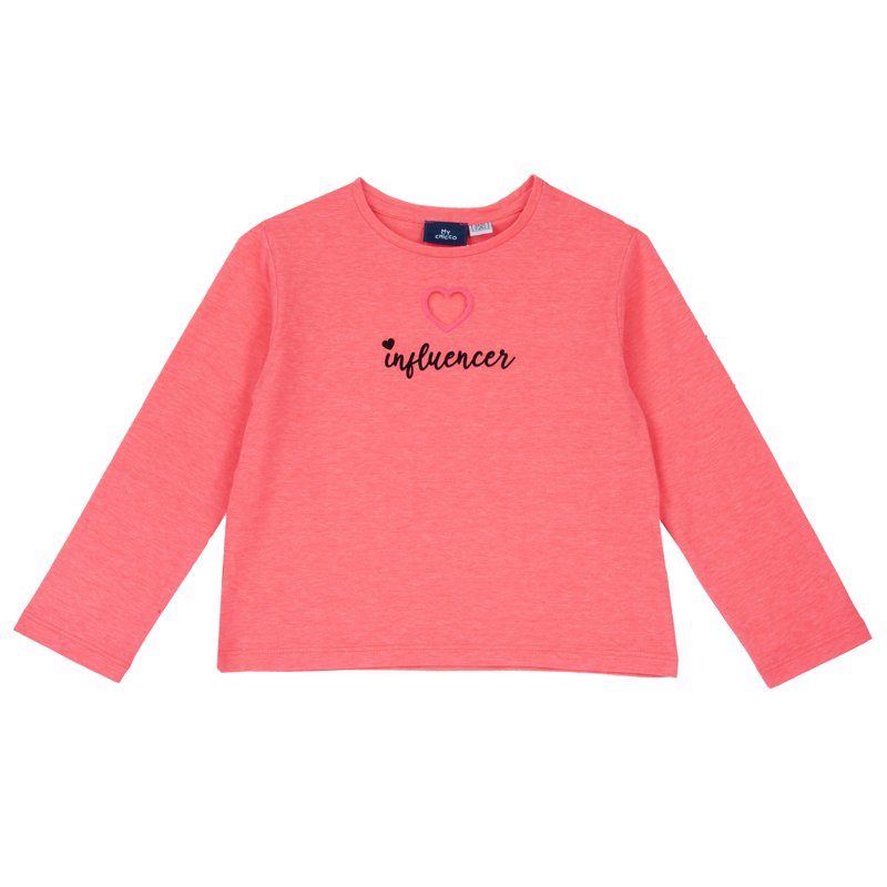 T-SHIRT LONG SLEEVE - MEDIUM PINK