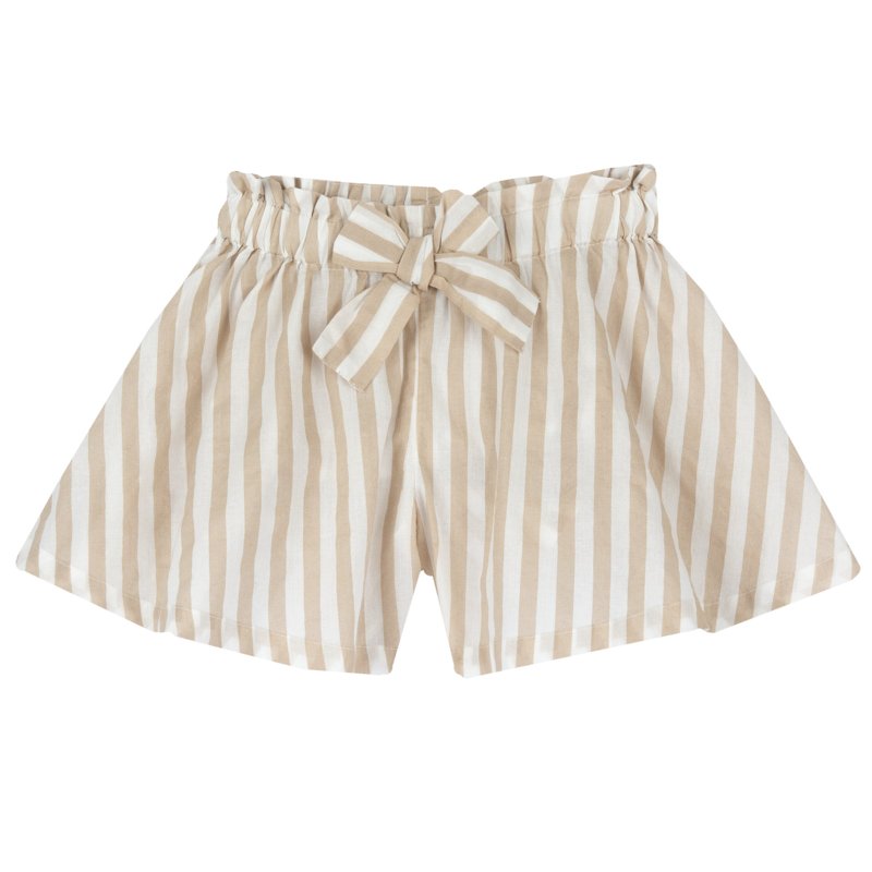 SHORTS - NATURAL STRIPED