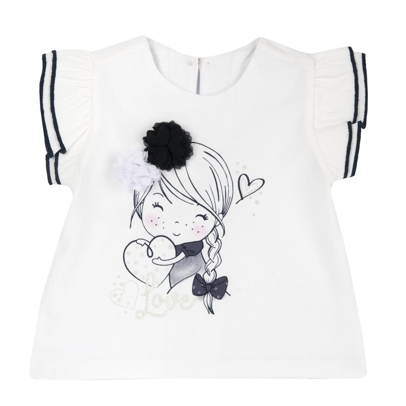 T-SHIRT SHORT SLEEVE - WHITE