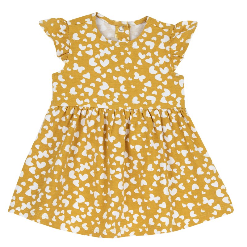 DRESS SLEEVELESS - MEDIUM YELLOW