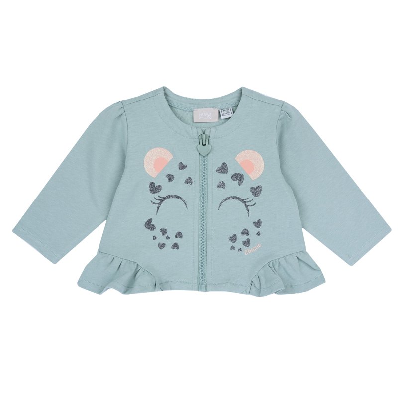 CARDIGAN - LIGHT GREEN