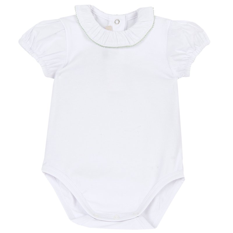 BODYSUIT SHORT SLEEVE - WHITE