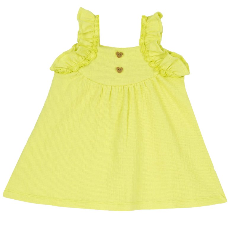DRESS SLEEVELESS - LIGHT YELLOW