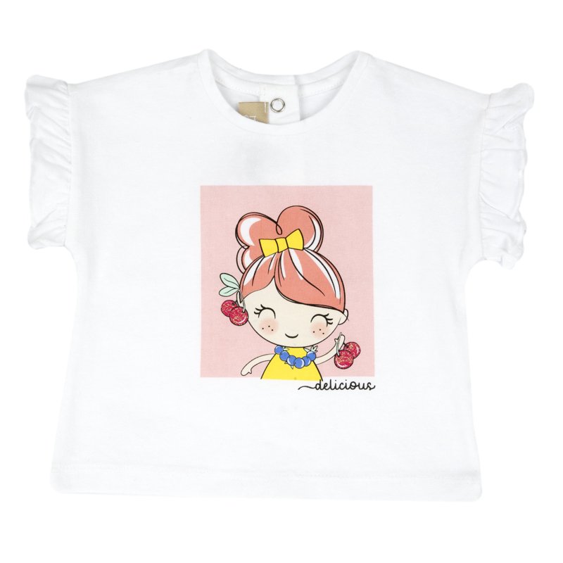 T-SHIRT SHORT SLEEVE - WHITE