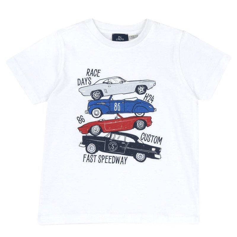 T-SHIRT SHORT SLEEVE - WHITE