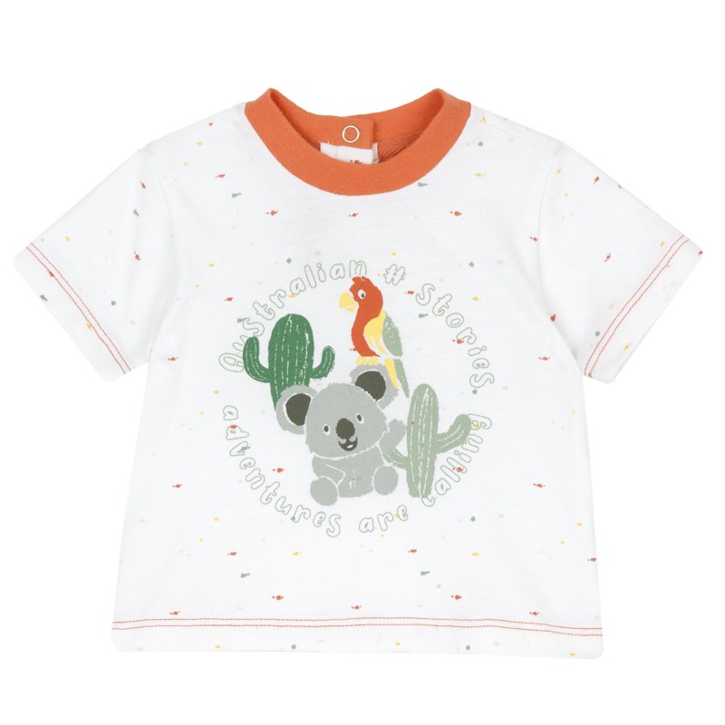 T-SHIRT SHORT SLEEVE - WHITE