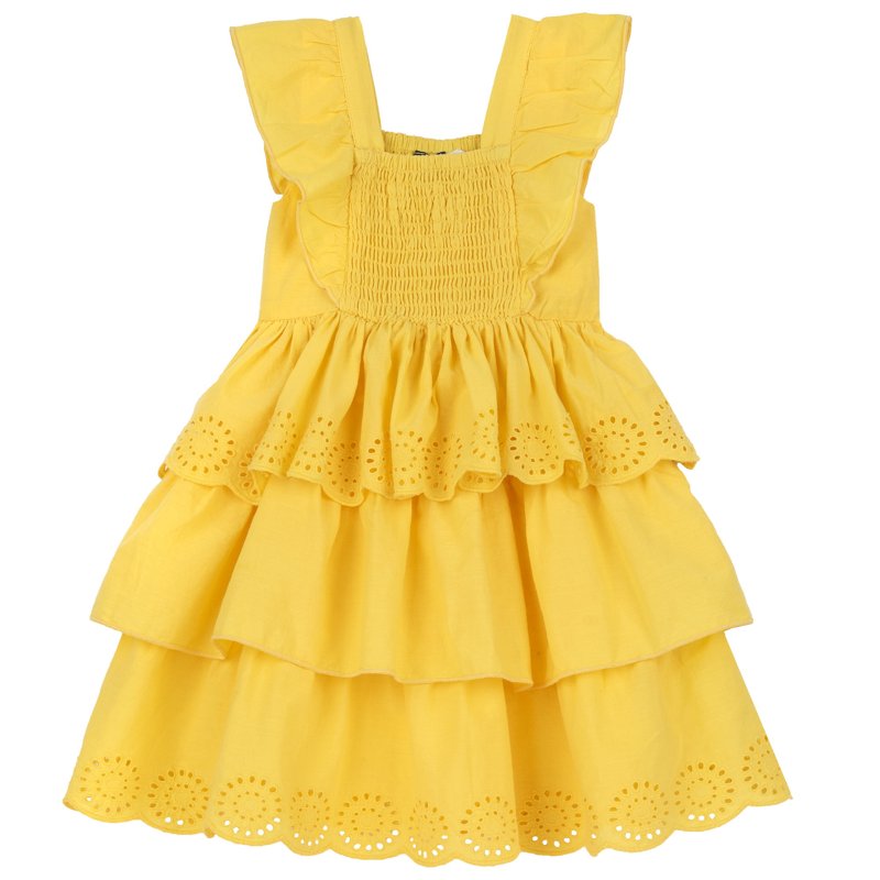 DRESS SLEEVELESS - MEDIUM YELLOW