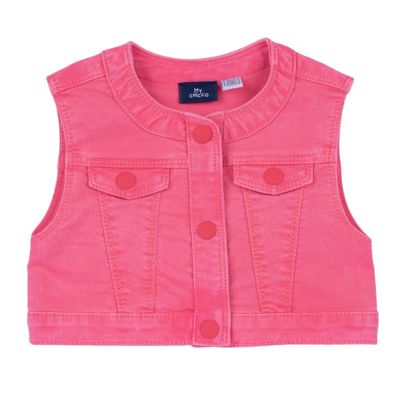 VEST - DARK PINK