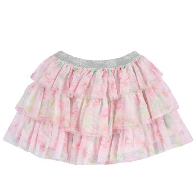 SKIRT - WHITE/PINK