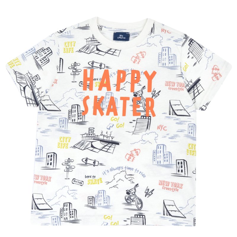 T-SHIRT SHORT SLEEVE - WHITE