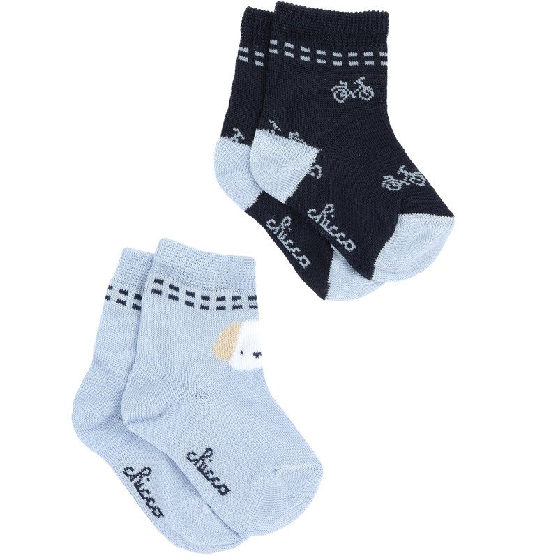 SOCKS 2 PACK - DARK BLUE