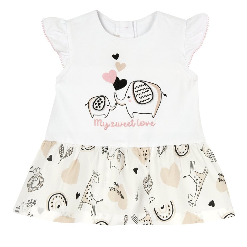 DRESS SLEEVELESS - WHITE