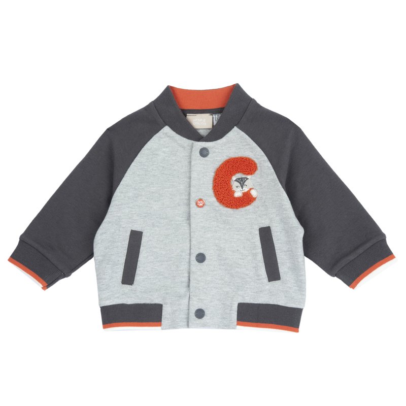 CARDIGAN - MEDIUM GREY