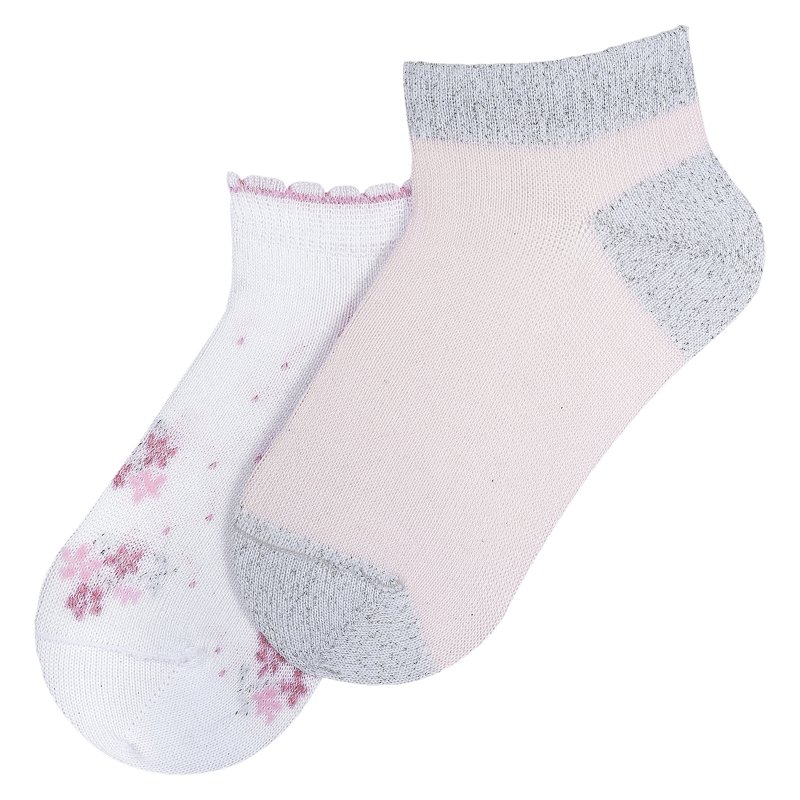 SOCKS - WHITE/PINK