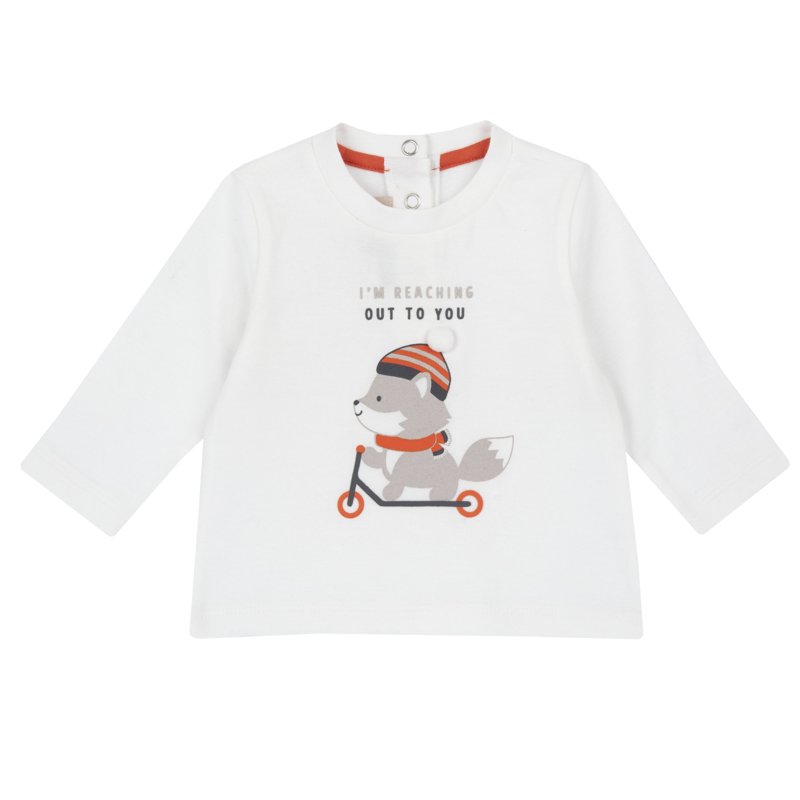 T-SHIRT LONG SLEEVE - WHITE