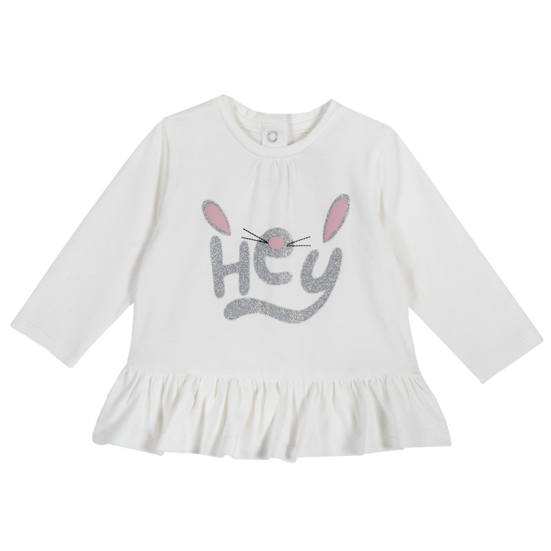 T-SHIRT LONG SLEEVE - NATURAL PRINTED